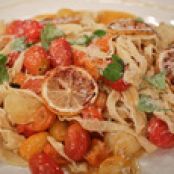 Fabio Viviani's Fettucini with Roasted Lemon, Tomato and Parmesan