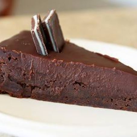 Fudge Walnut Brownie Pie