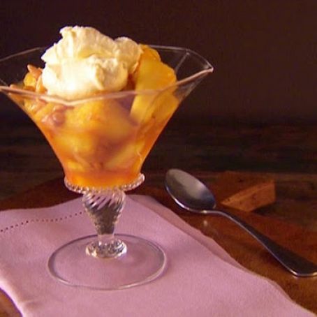 Sauteed Pineapple with Honey and Pine Nuts