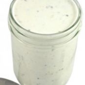 The BEST Skinny Ranch Dressing (3 ingredients)