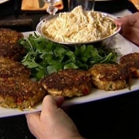 Low Carb Key West Crab Cakes with Mustard Sauce