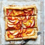 Easy Stone Fruit Tart