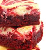 Red Velvet Cheesecake Brownies