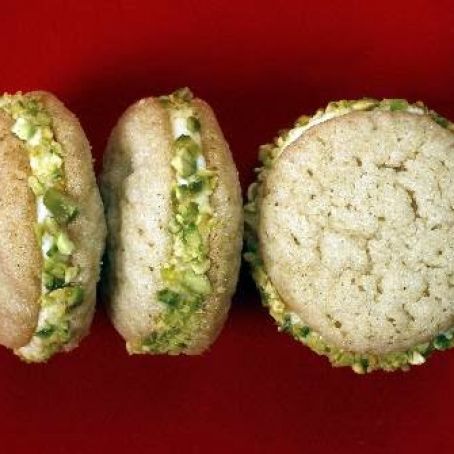 Pistachio Orange Christmas Cookie