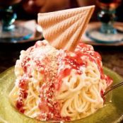 Spaghetti Ice Cream