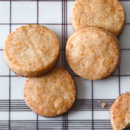 Smoked Cheese Cocktail Cookies