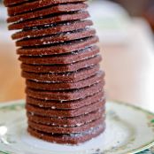 Whole Wheat Chocolate Brown Sugar Cookies