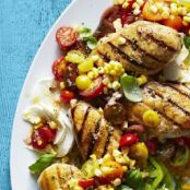 Chicken Capese, Grilled