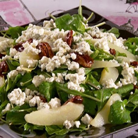 Salad--Pear and Blue Cheese Salad