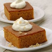 Gluten Free Gingerbread (King Arthur yellow cake mix)