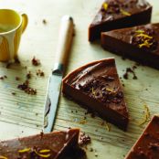 Raw Chocolate–Orange Torte (Vitamix)