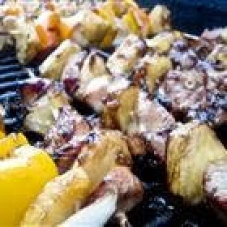 Hawaiian Chicken Kabobs