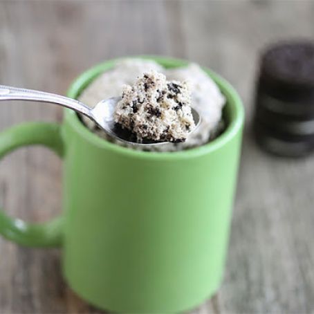 Cookies and Cream Mug Cake