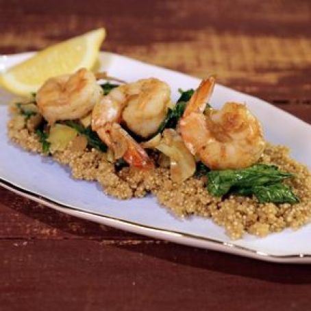 Quinoa and Shrimp Medley