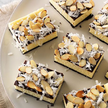 Coconut Joy Cheesecake Bars