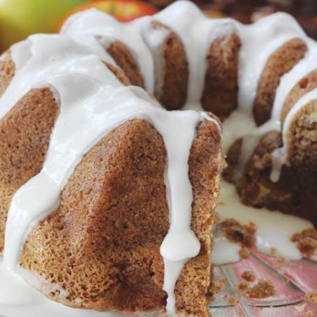 Apple Walnut Coffee Cake