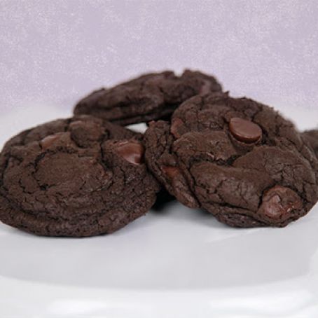 TRIPLE CHOCOLATE COOKIES
