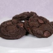 TRIPLE CHOCOLATE COOKIES