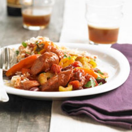 Sausage and Bean Jambalaya