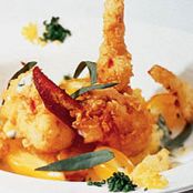 LOBSTER TEMPURA WITH GRITS…