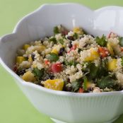 Quinoa, Black bean and Mango Salad