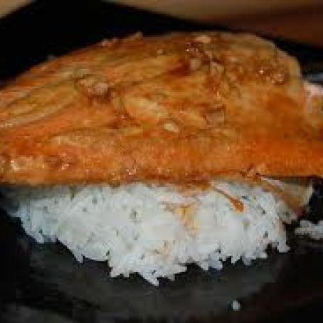 Mustard-and-Soy-Glazed Salmon