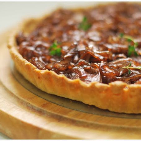 Onion Tart with Blue Cheese