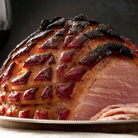 Honey-Mustard Glazed Ham