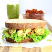 Sprouted Grain Chicken Pesto Sandwich