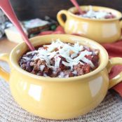Chipotle Stout Crock Pot Chili
