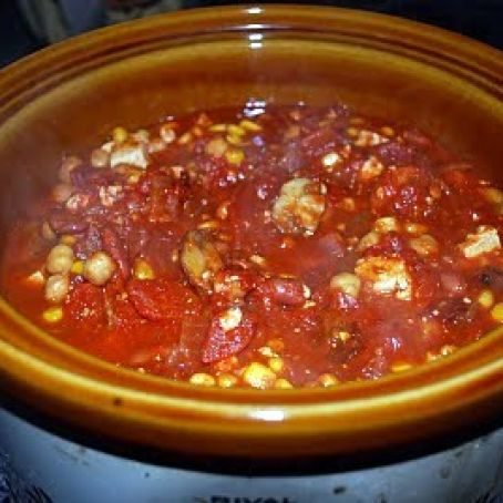 Chili Meatballs and Kidney Beans