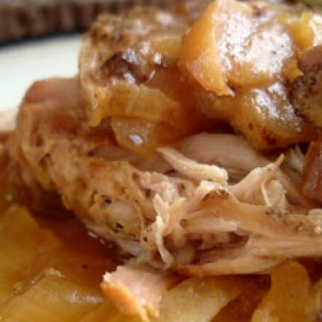Honey Ginger Apple Shredded Pork