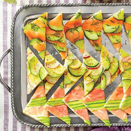 Mosaic Tea Sandwiches