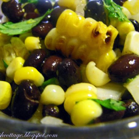 Grilled Corn and Black Bean Salad