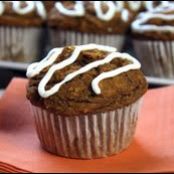 HG's Nicely Iced Pumpkin-Bread Muffins
