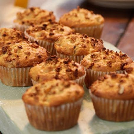 Pear and Crunchy Granola Muffins
