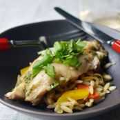 Soy-Ginger Steamed Tilapia