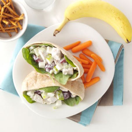 Waldorf Turkey Pitas Recipe