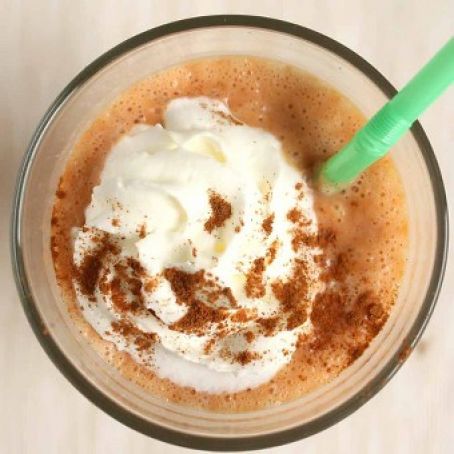 Creamy Pumpkin Spiced Milkshake