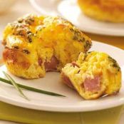Mini Ham 'n' Cheese Frittatas