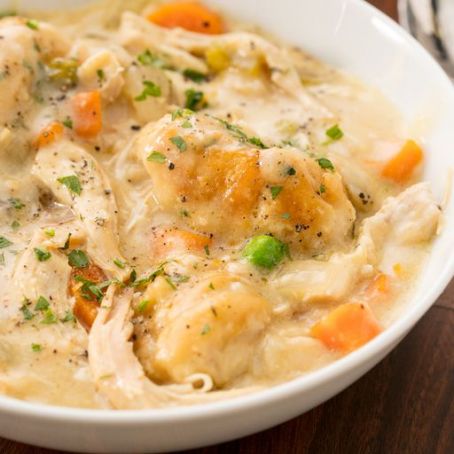 Crock-Pot Chicken and Dumplings