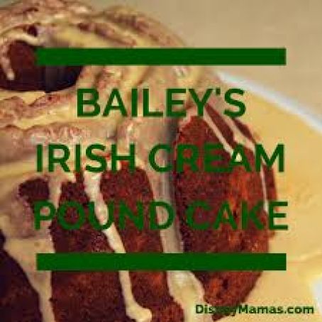 Bailey's Irish Cream Pound Cake