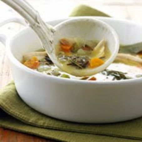 Slow-Cooker Wild Rice Soup