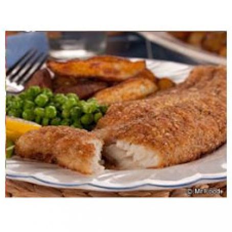 Potato Crusted Fish and Chips