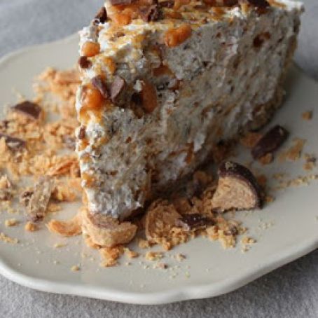 Butterfinger pie