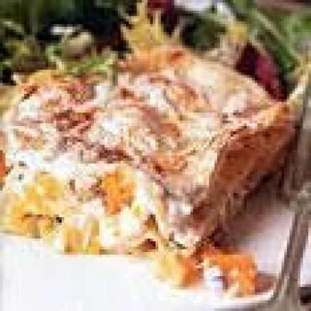Butternut Squash and Hazelnut Lasagne