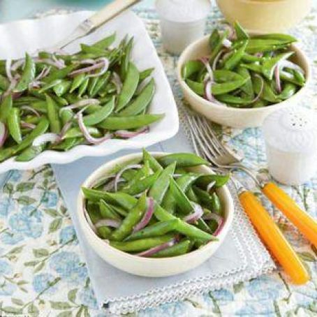 Marinated Sugar Snap Peas