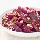 Beets with Lemon and Almonds