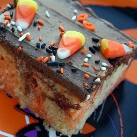 Halloween Poke Cake