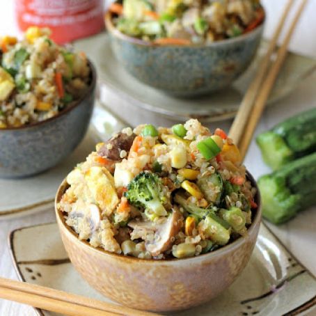 Quinoa Veggie Fried Rice
